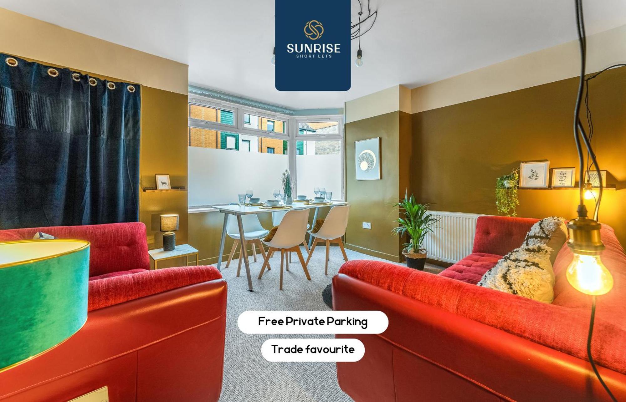 Apartamento Sunrise Short Lets: Versatile 3-bed For Travelers *