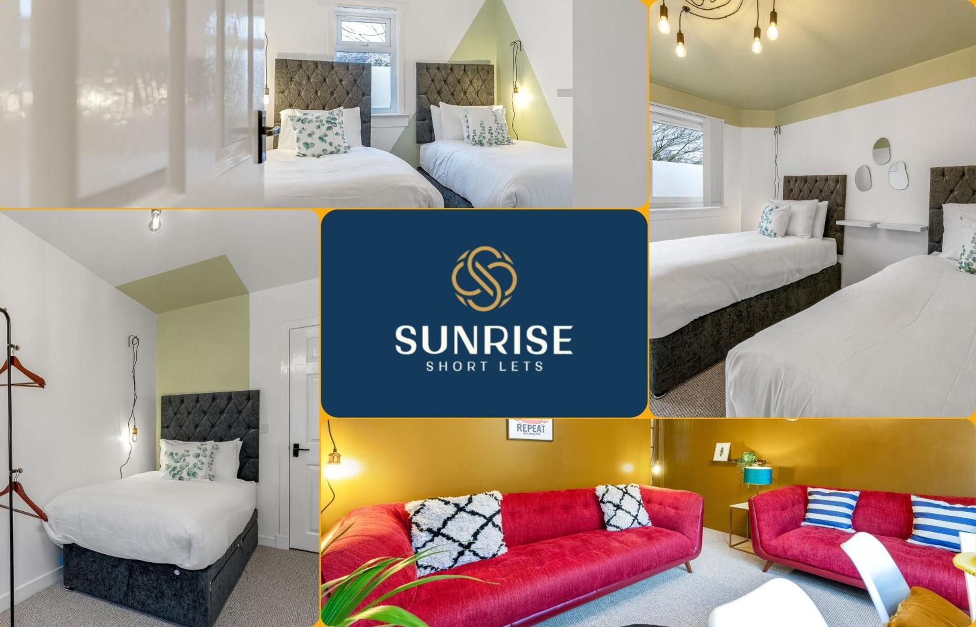 Sunrise Short Lets: Versatile 3-bed For Travelers *