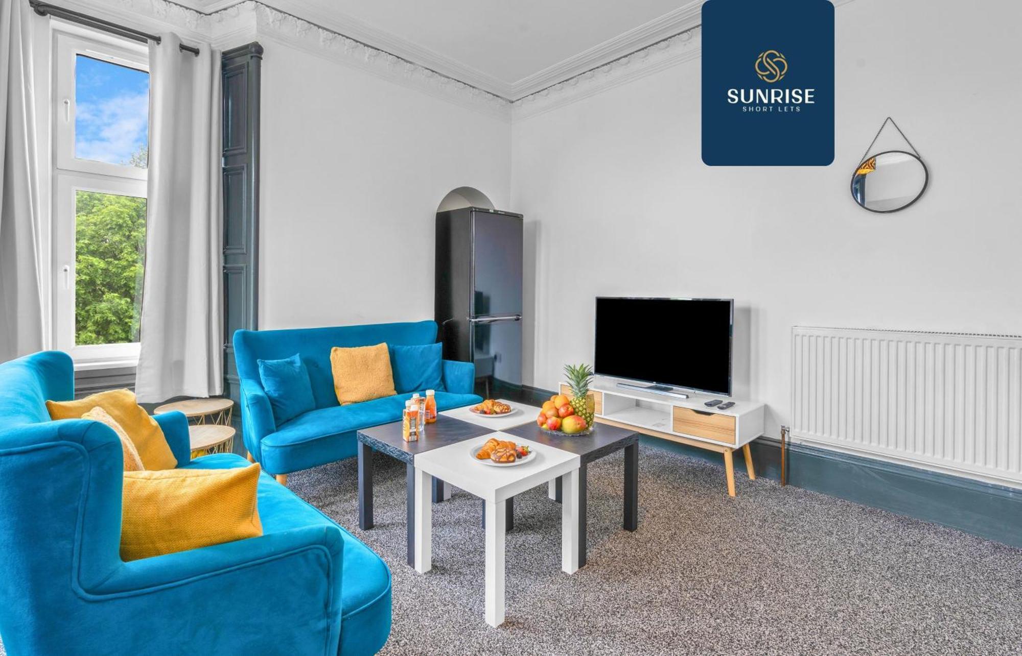 Apartment The Dens, 3 Rooms, 4 Beds, 2 Bathrooms, Fully Equipped, Wifi, Free Street Parking, 3rd Floor Apartment, Invoice And Reduced Price Only Via Sunrise Short Lets Dundee
