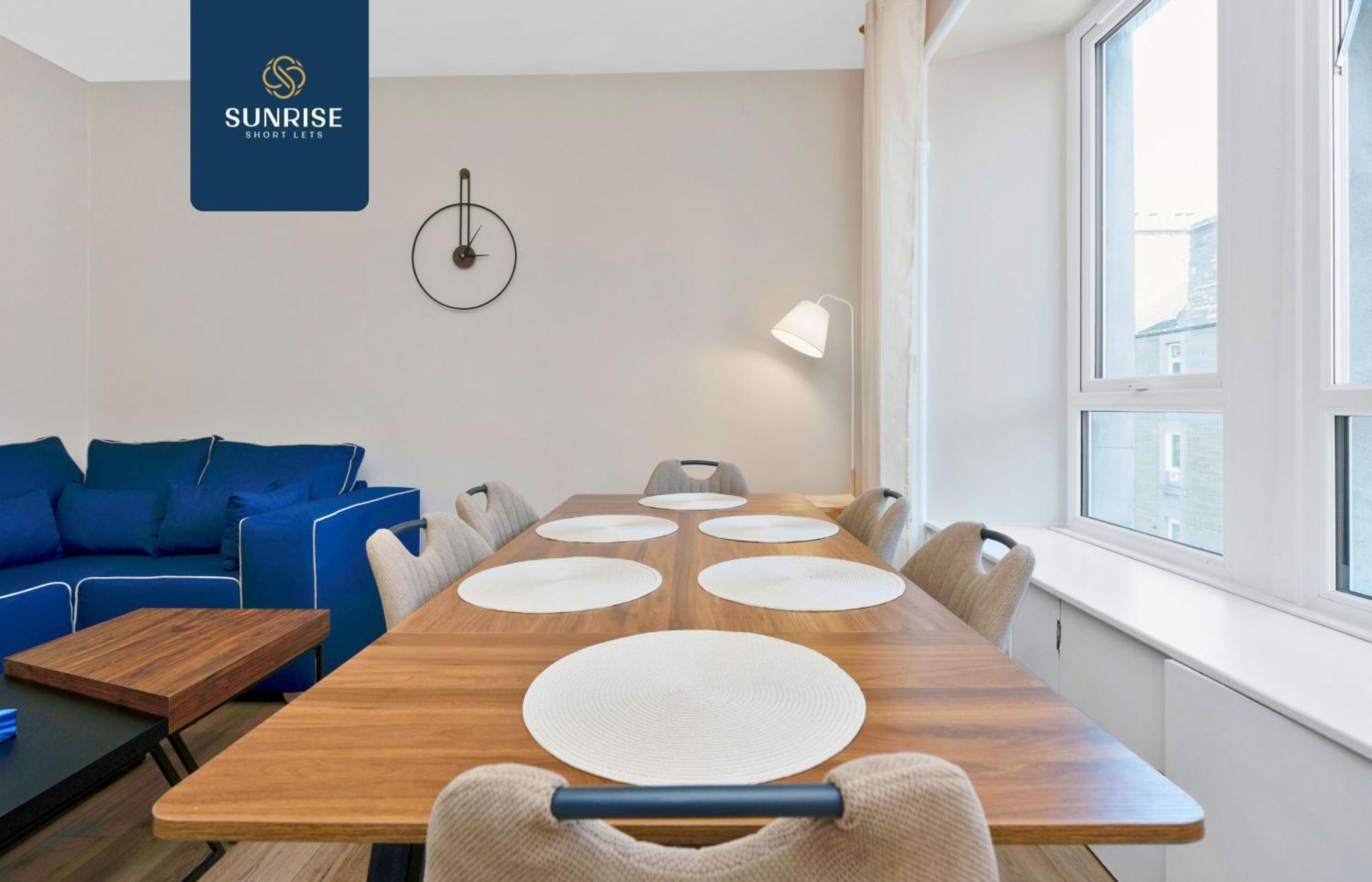 Apartment Baldovan Heights - 3 Rooms, 6 Beds, Tv's And Fans Each Room, Fully Equipped, 5 Mins To Centre And Ring Road, Perfectly Suited To Groups And Long Stays, Invoice And Reduced Price Only Via Sunrise Short Lets