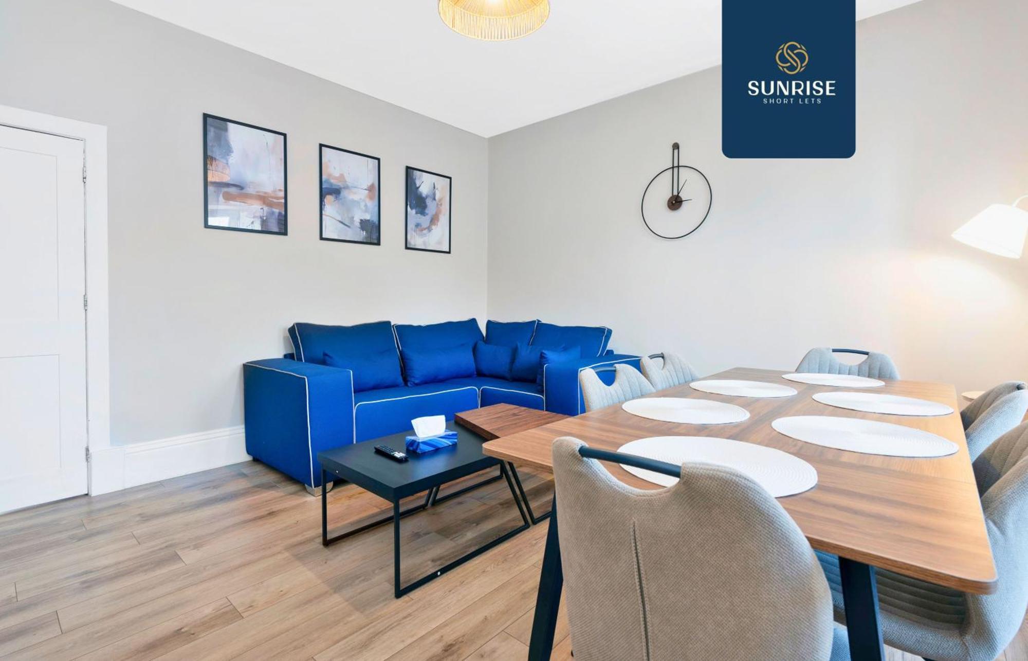 Baldovan Heights - 3 Rooms, 6 Beds, Tv's And Fans Each Room, Fully Equipped, 5 Mins To Centre And Ring Road, Perfectly Suited To Groups And Long Stays, Invoice And Reduced Price Only Via Sunrise Short Lets Apartment Dundee