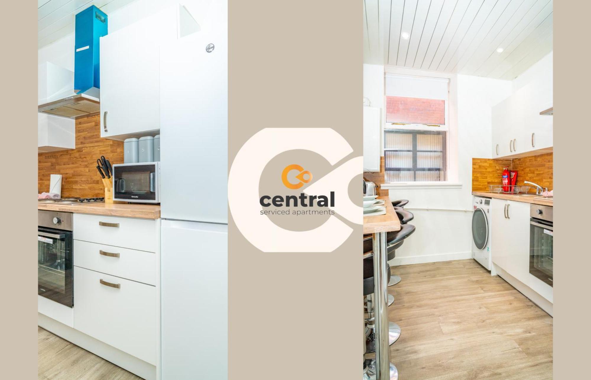 Serviced Apartments: Cozy 2-bedroom Near Centre & Transport Apartment *